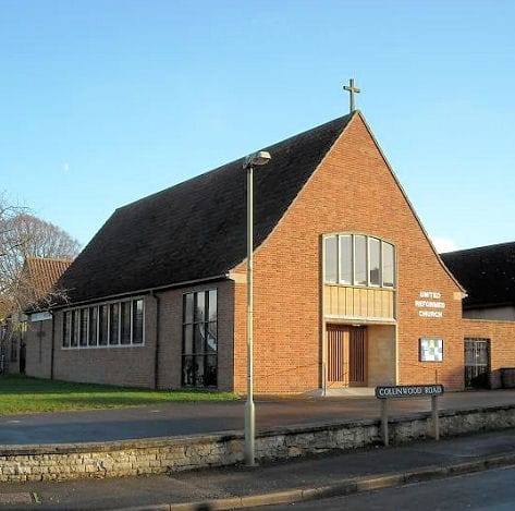 Photograph of Collinwood Road Church building on the corner of Collinwood Road in Risinghust, Oxford.